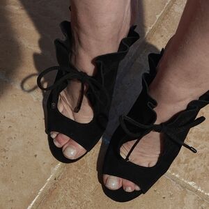 ANTONIO MELANI Black Leather Sole